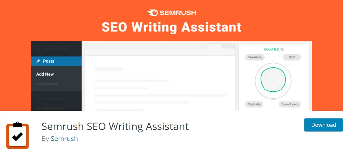 Semrush SEO Writing Assistant Plugin