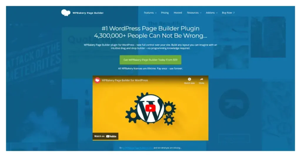 WPBakery Page Builder plugin for WordPress