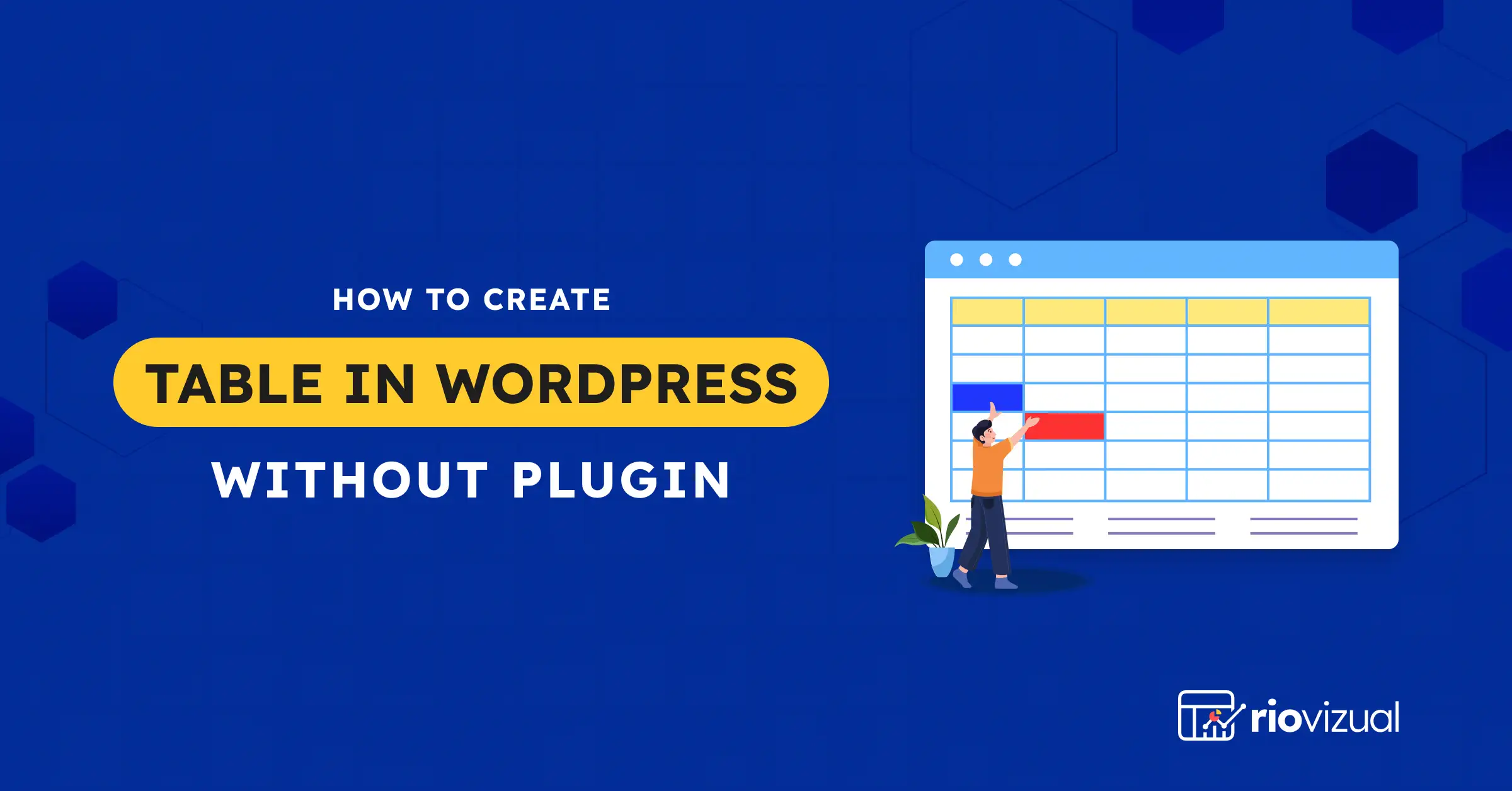 4 Easy Ways To Create Tables In WordPress Without Plugin