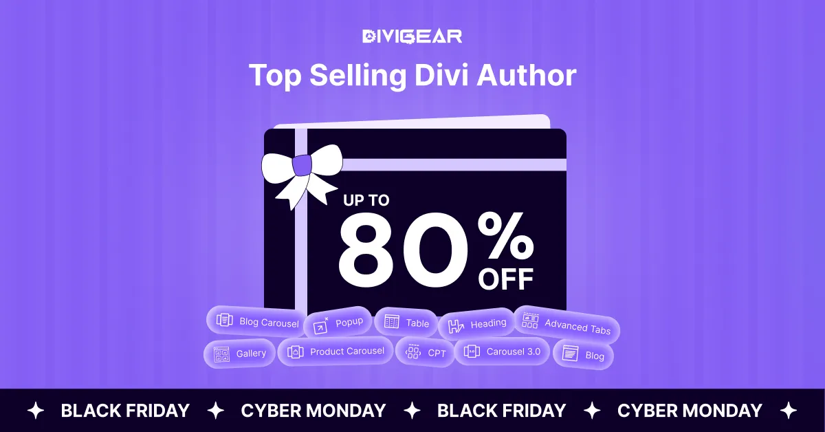 DiviGear Black Friday Deal 2025
