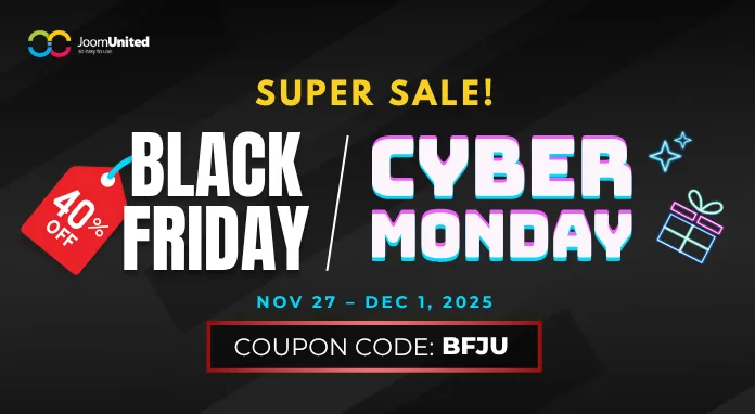 JoomUnited Black Friday Deal 2025