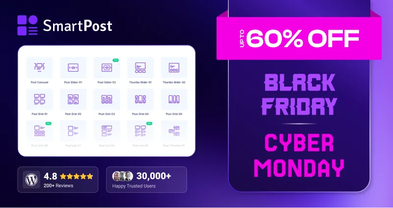 Smart Post Black Friday Deal 2025