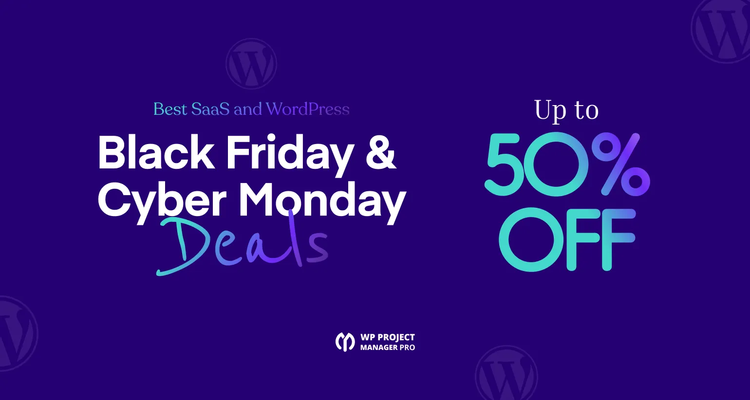 WP Project Manager Black Friday Deal 2025