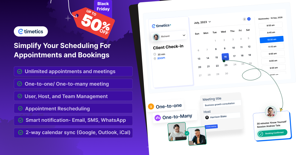 WP Timetics Black Friday Deal 2025