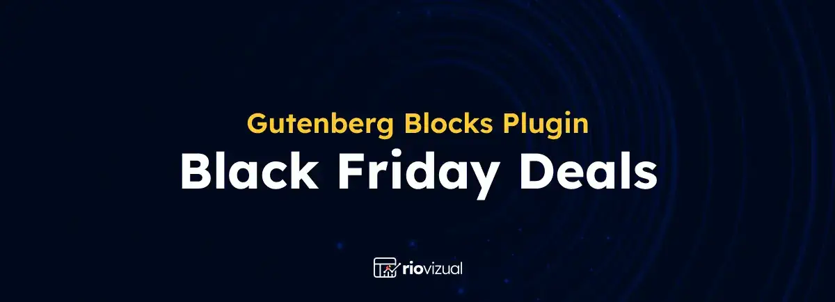 Gutenberg Blocks Plugin Black Friday Deals 2023