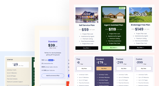 pricing-table-templates