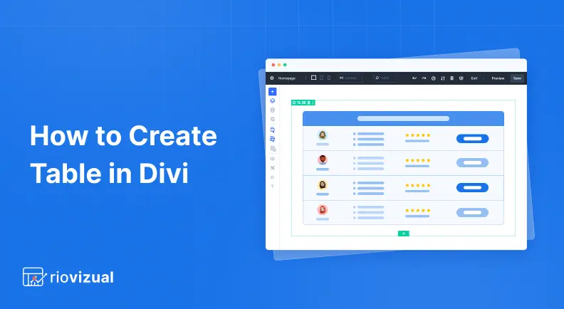 How to Create Table in Divi (With and Without Plugin)