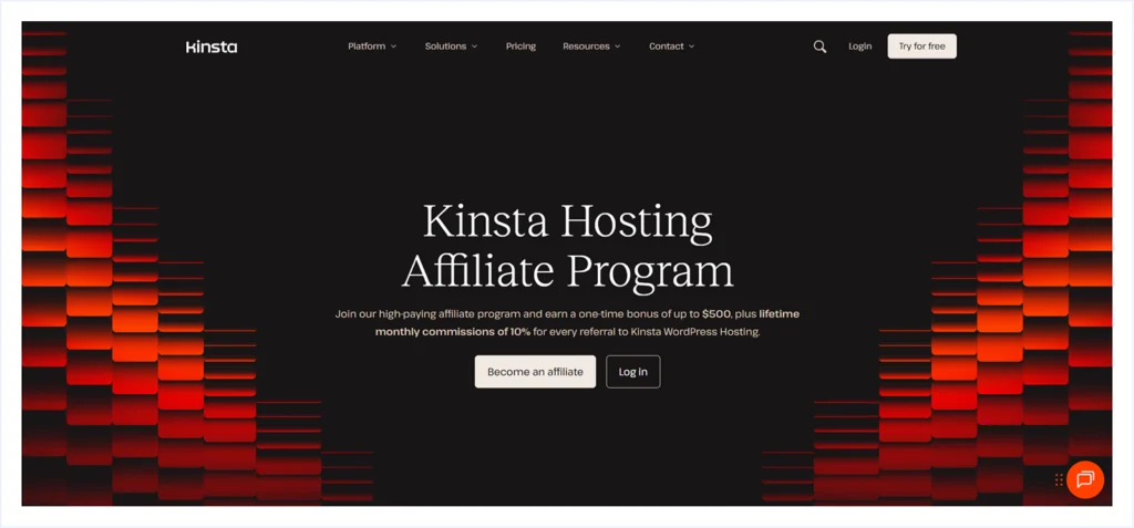 Kinsta Affiliate Program