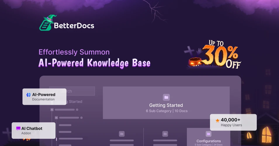 BetterDocs Halloween Deal 2025