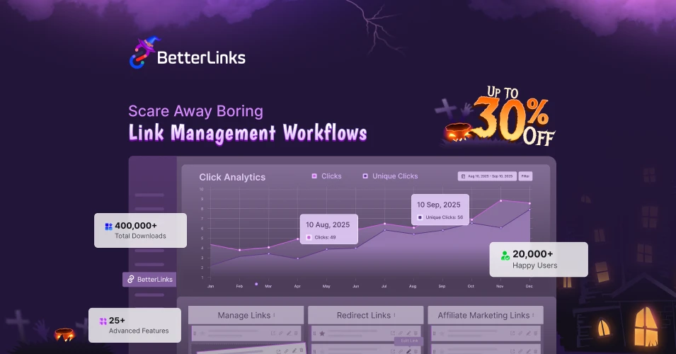 BetterLinks Halloween Deal 2025