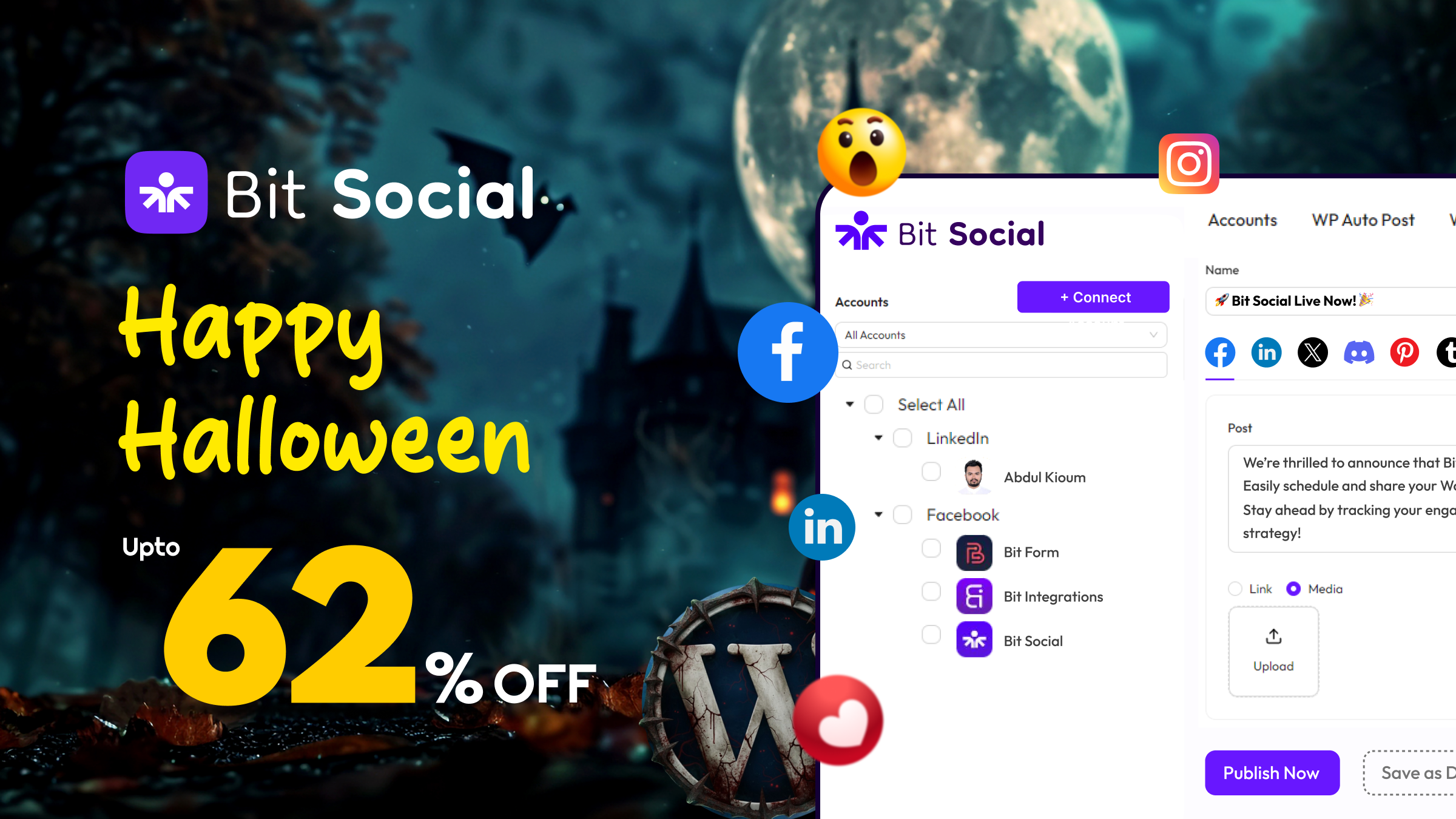 Bit Social Halloween Deal 2025