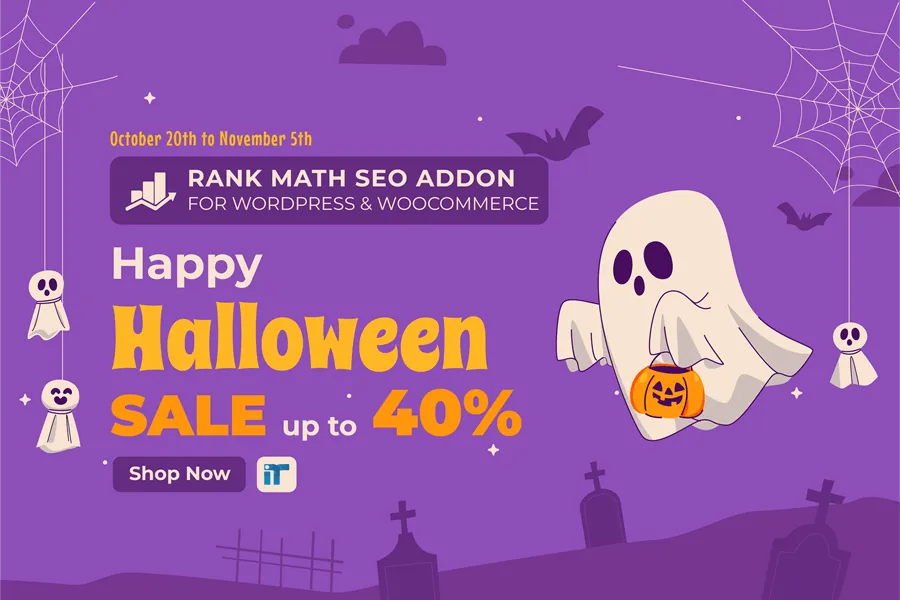 Bulk Edit Rank Math SEO Halloween Deal 2025