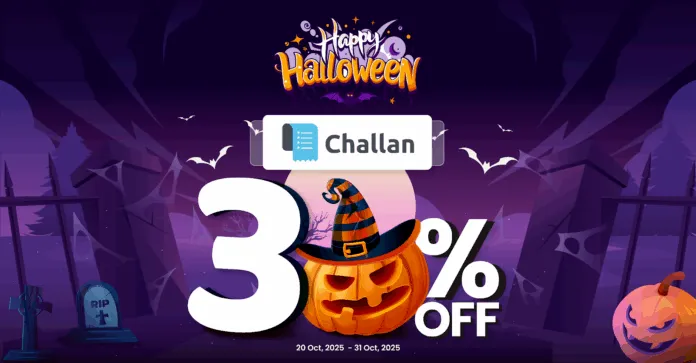 Challan Halloween Deal 2025
