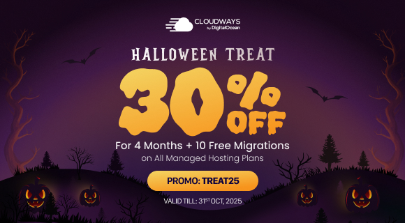 Cloudways Halloween Deal 2025
