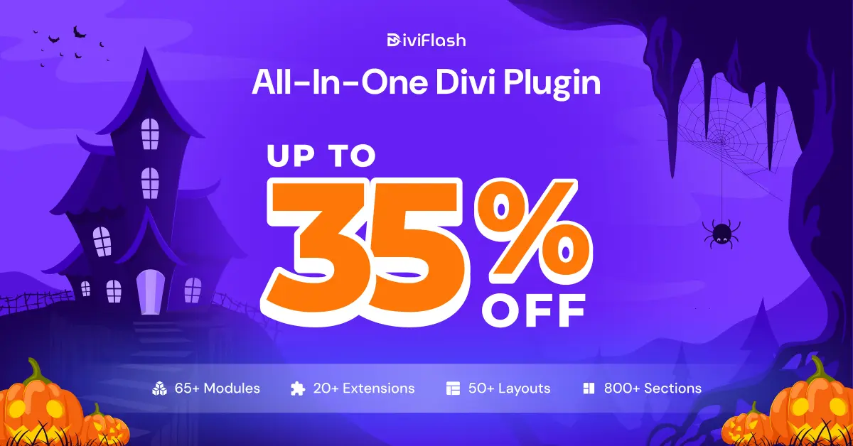 DiviFlash Halloween Deal 2025