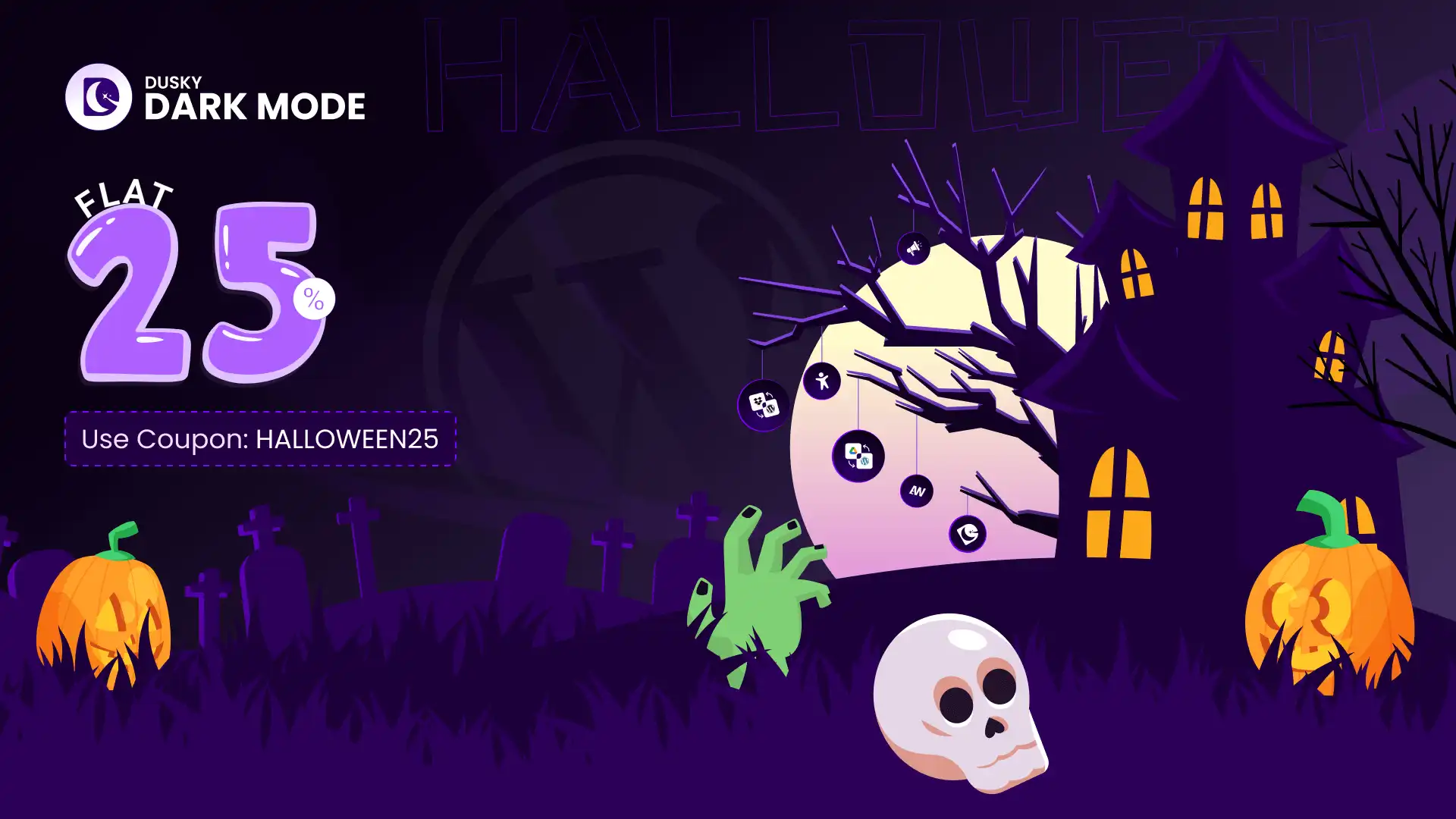Dusky Dark Mode Halloween Deal 2025