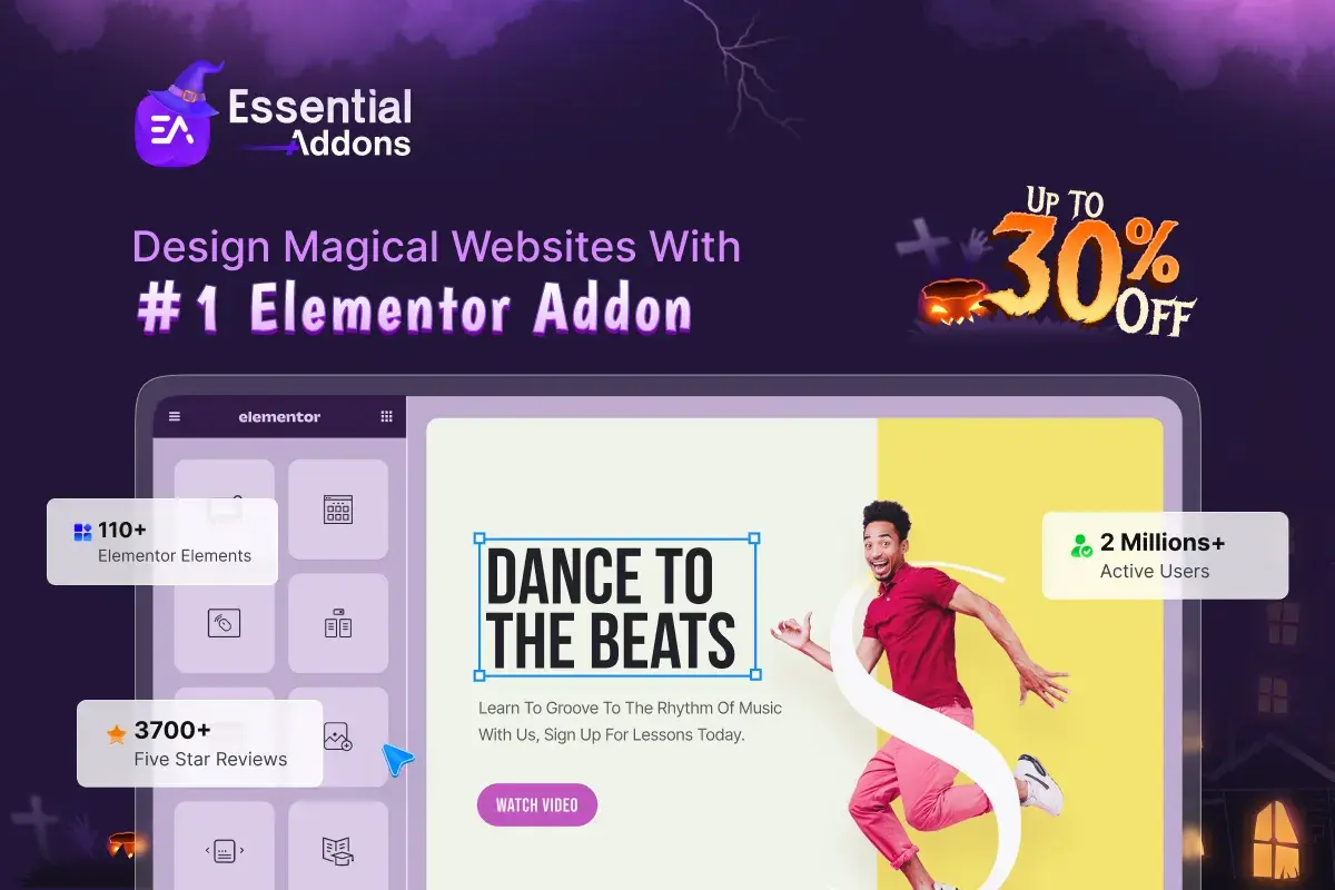Essential Addons for Elementor Halloween Deal 2025