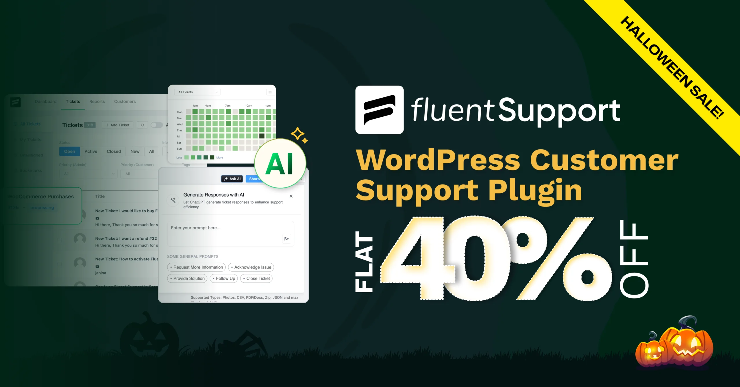 FluentSupport Halloween Deal 2025