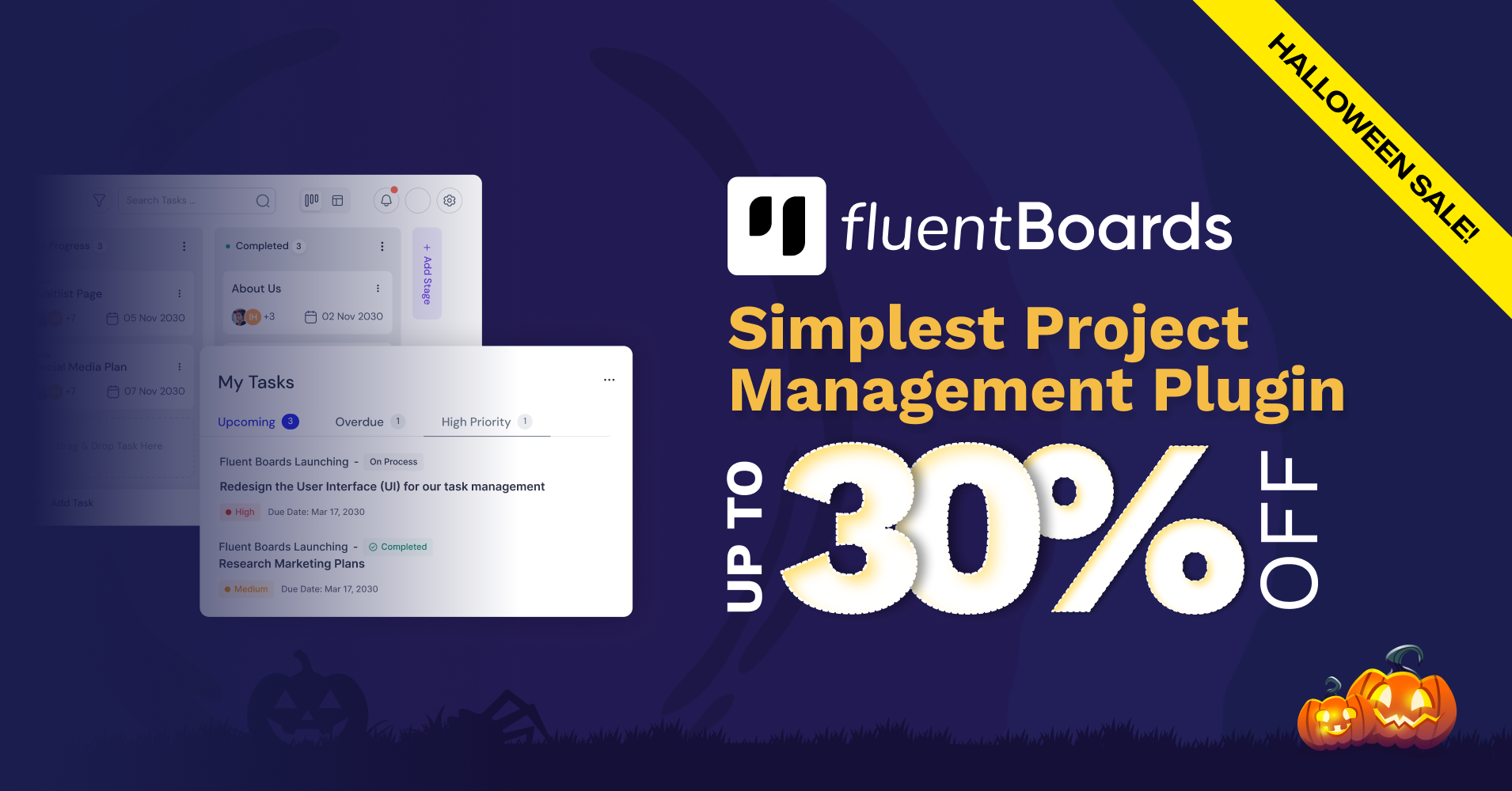 FluentBoards Halloween Deal 2025