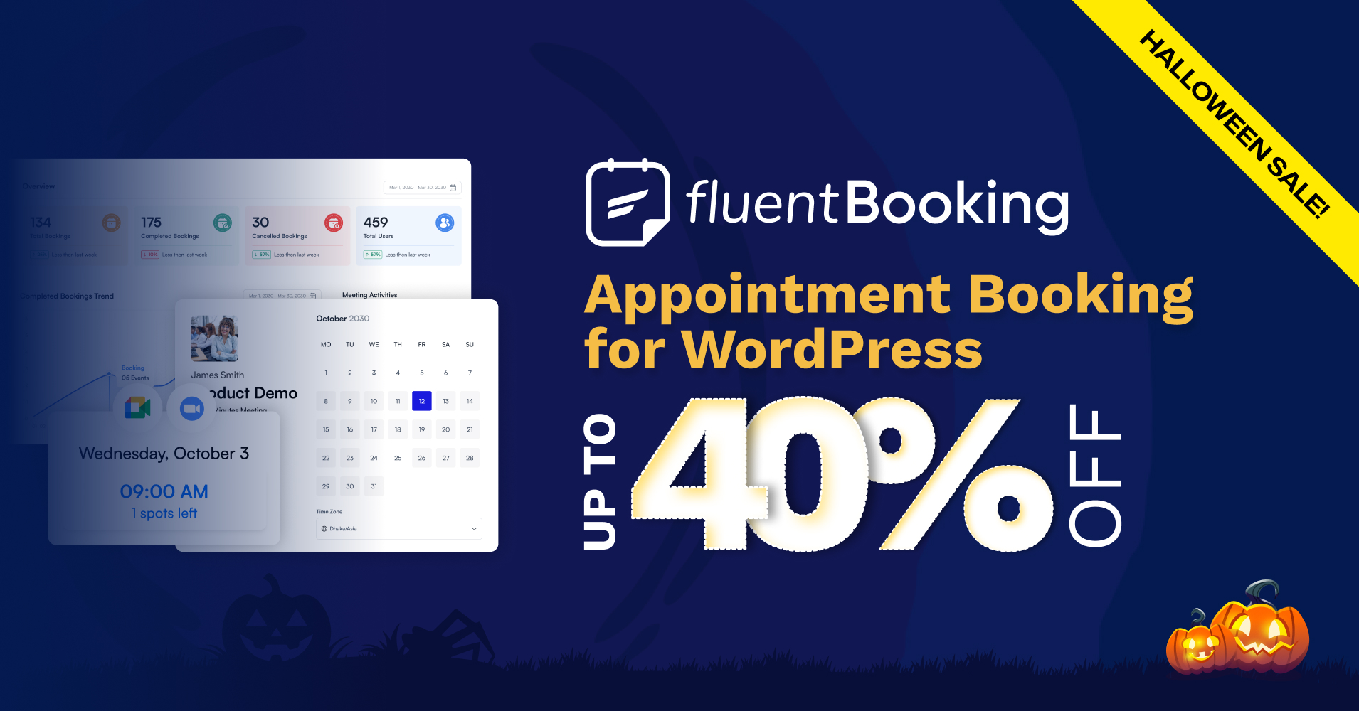 FluentBooking Halloween Deal 2025