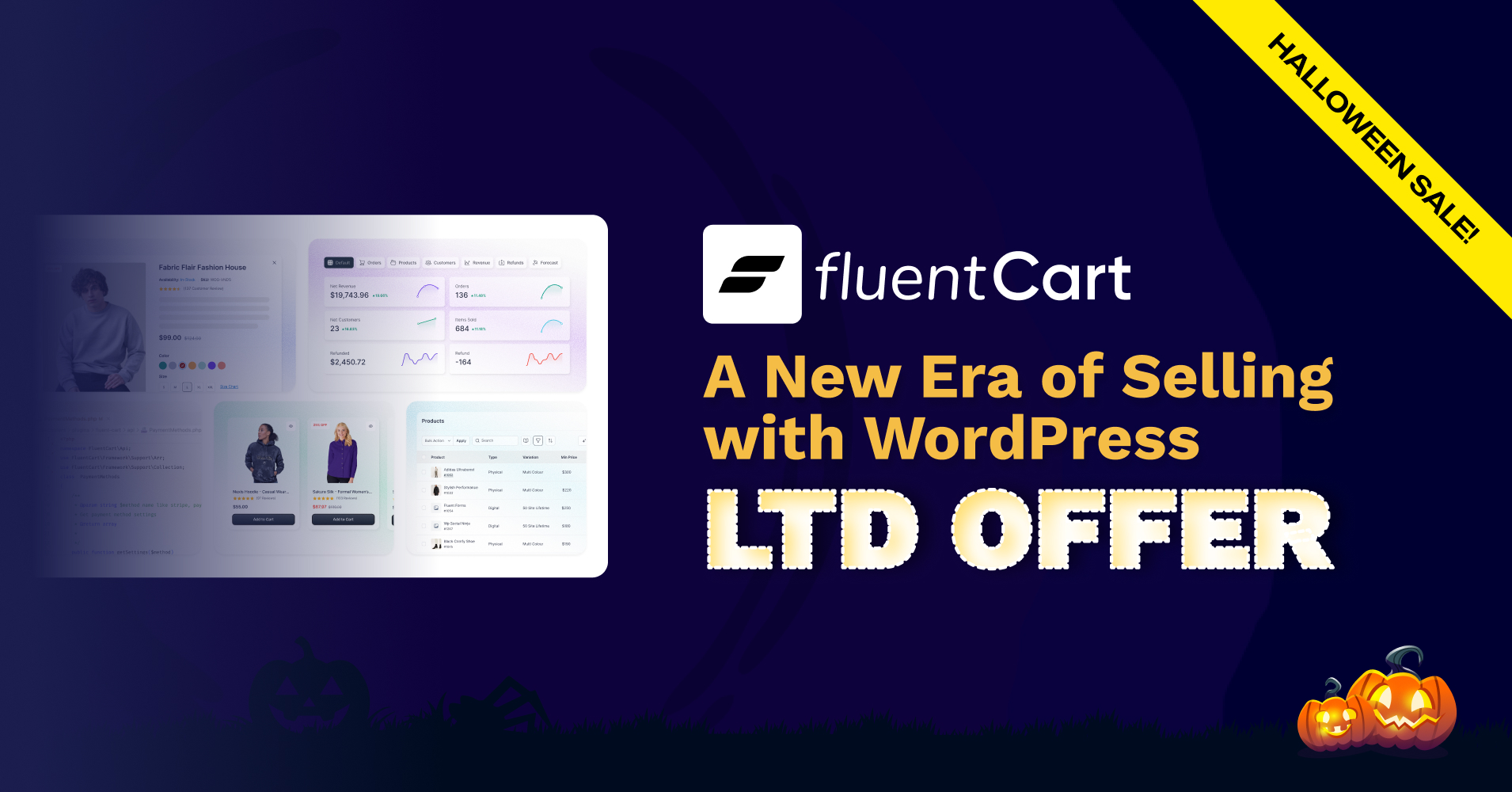 FluentCart Halloween Deal 2025