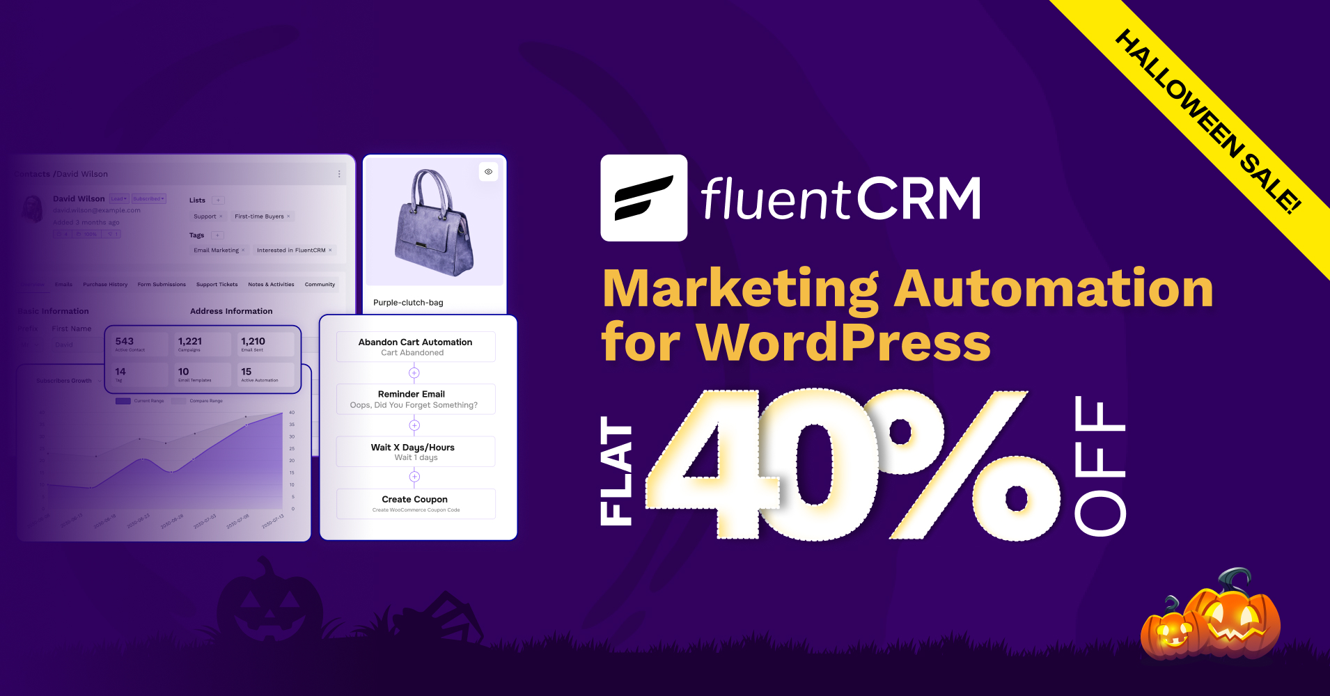 FluentCRM Halloween Deal 2025