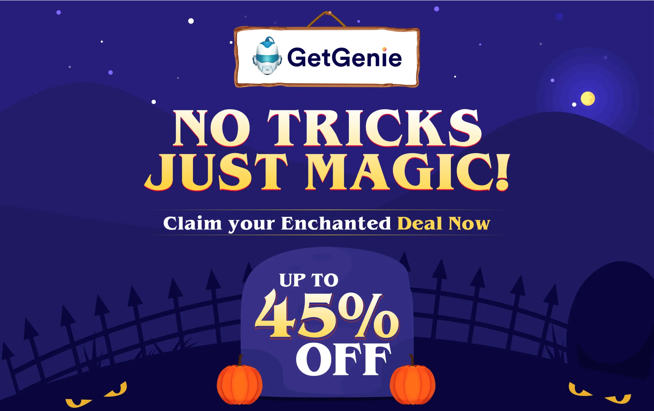 GetGenie Halloween Deal 2025