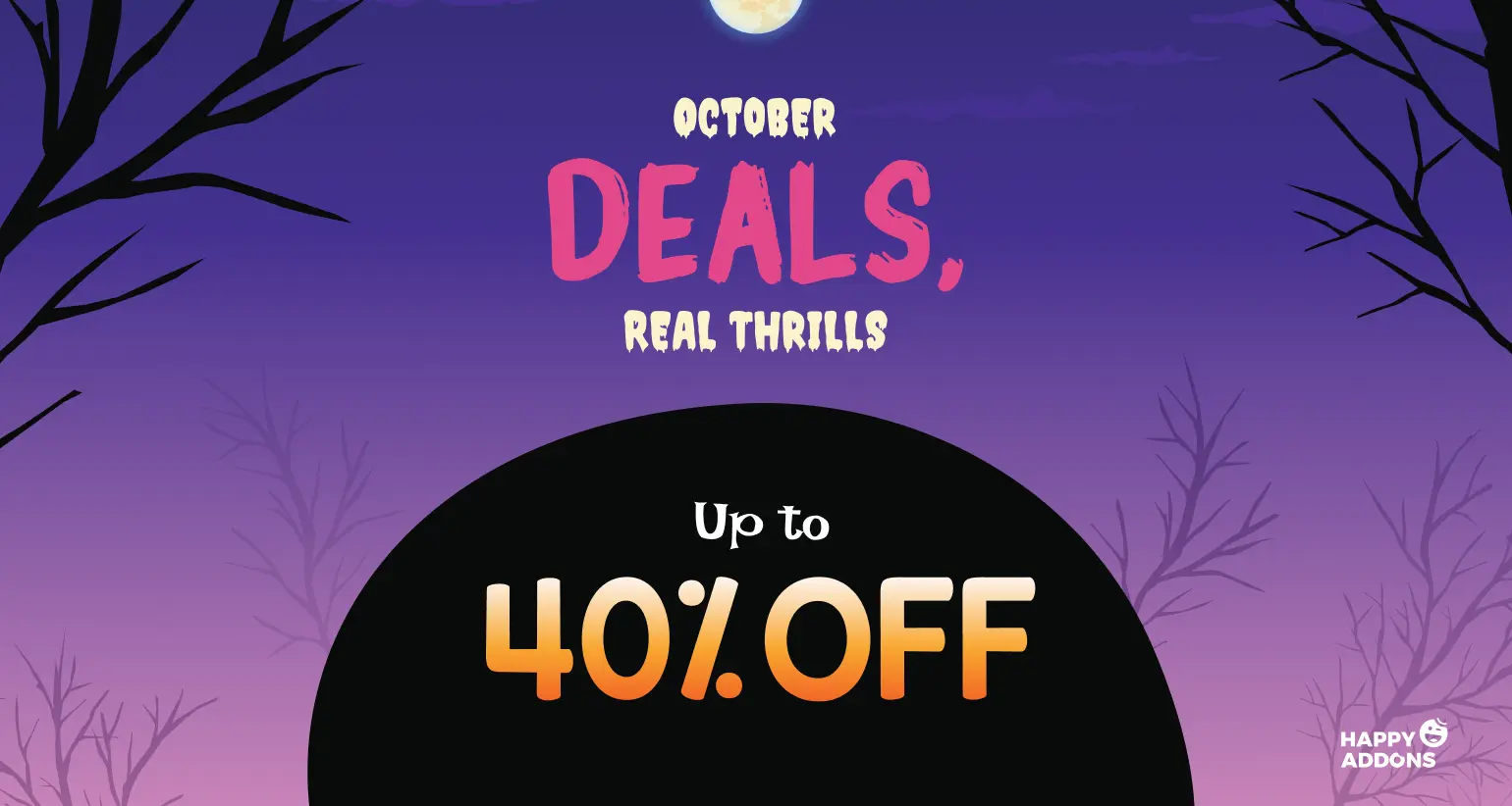 Happy Addons Halloween Deal 2025
