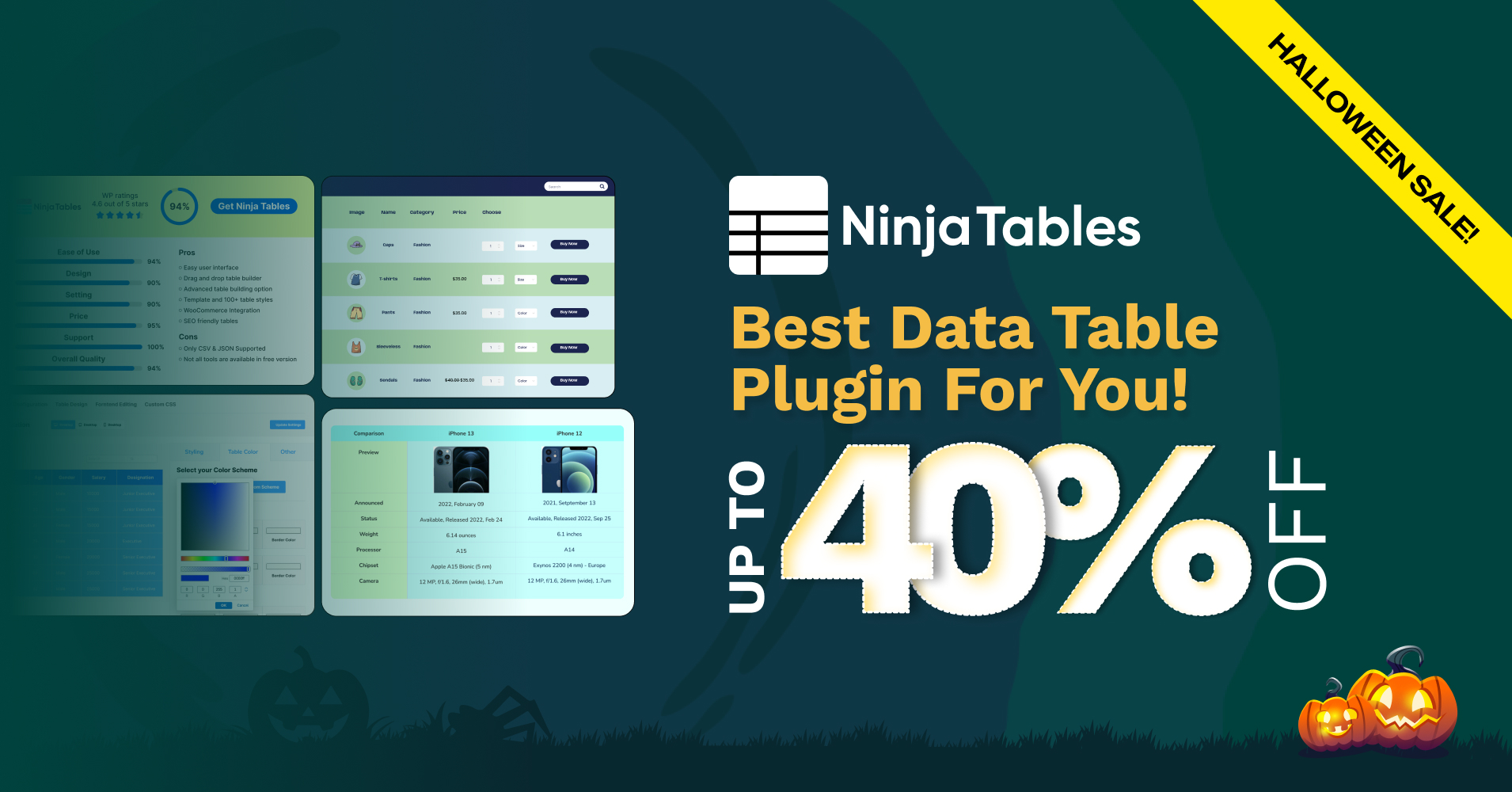 Ninja Tables Halloween Deal 2025