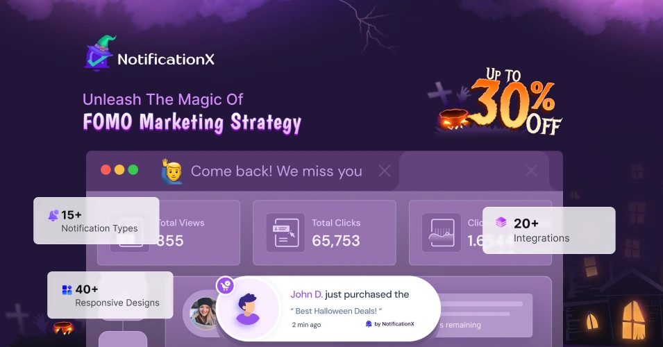 NotificationX Halloween Deal 2025