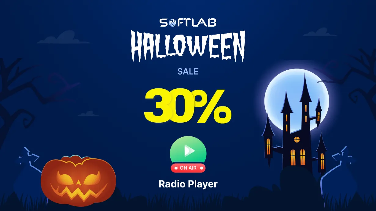 Radio Player Halloween Deal 2025
