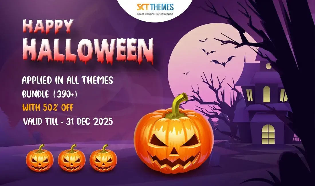 SKT Themes Halloween Deal 2025