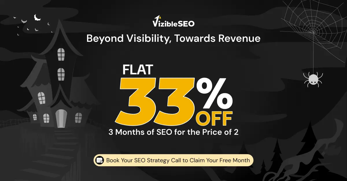 VizibleSEO Halloween Deal 2025