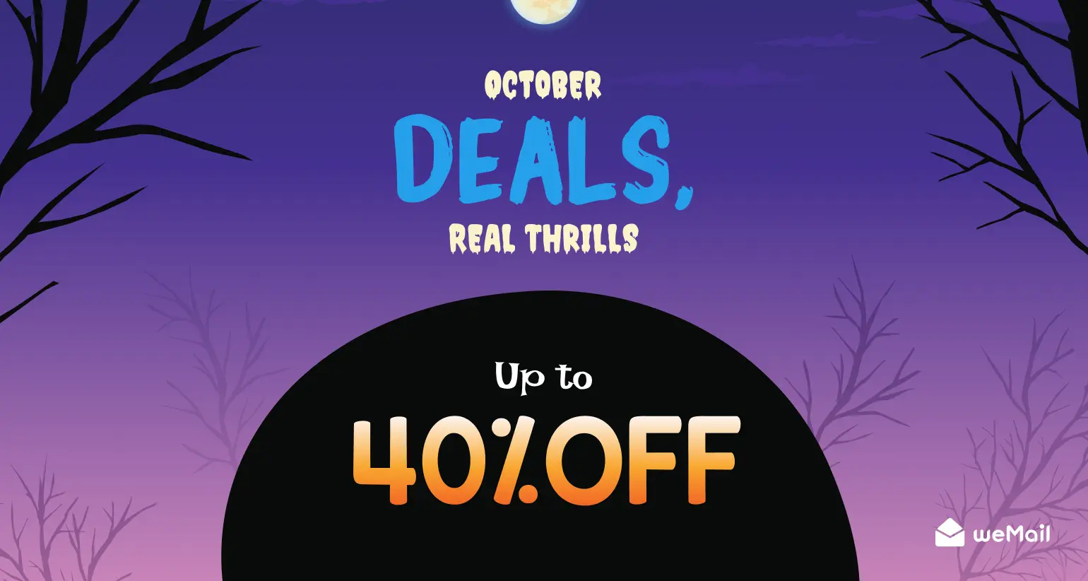 weMail Halloween Deal 2025