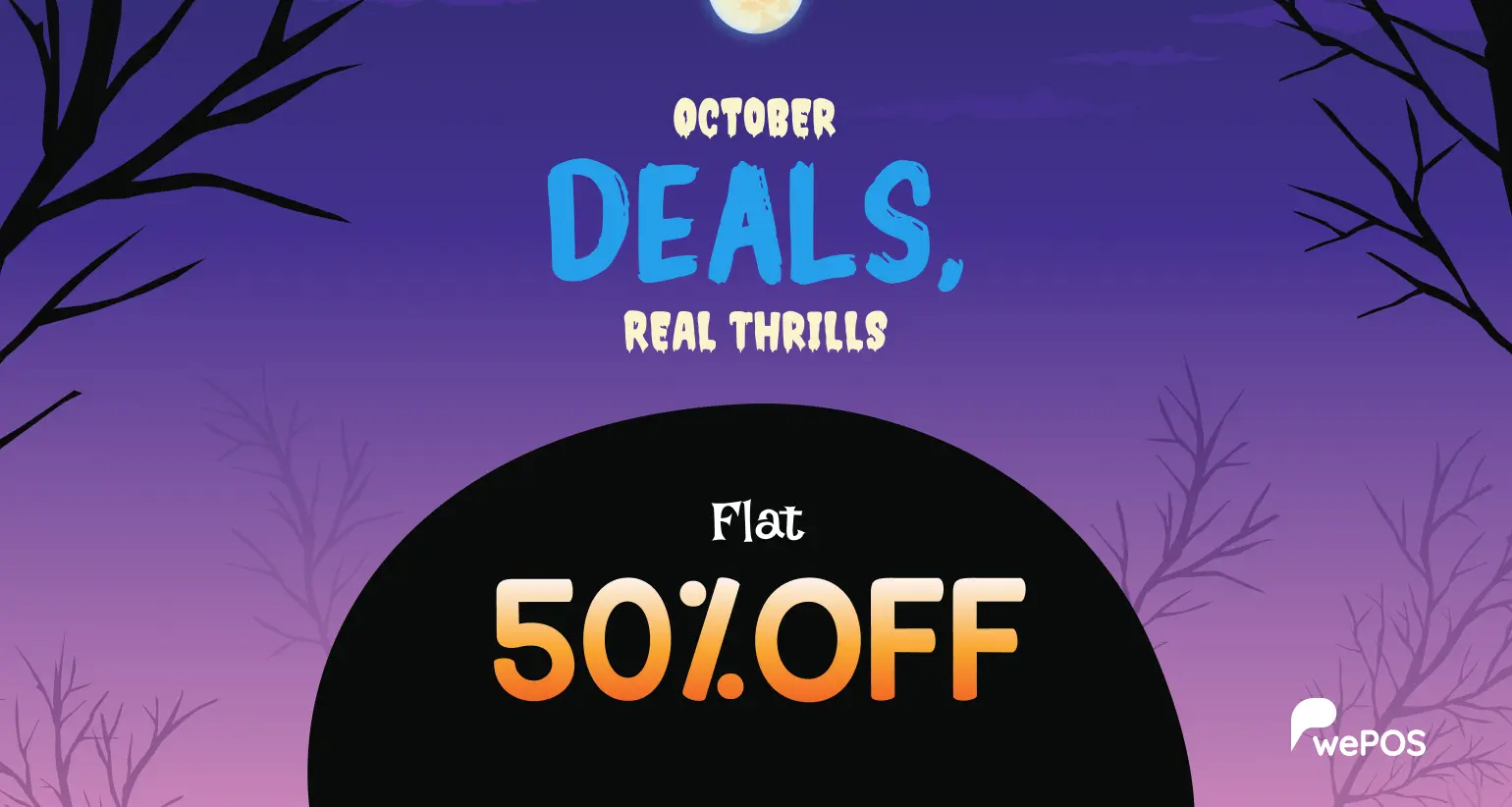 wePOS Halloween Deal 2025