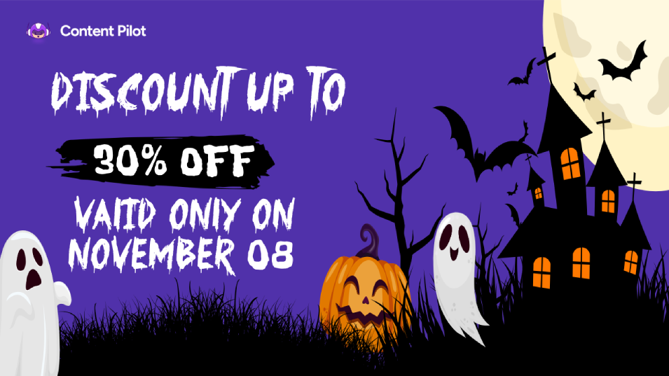 WP Content Pilot Halloween Deal 2025