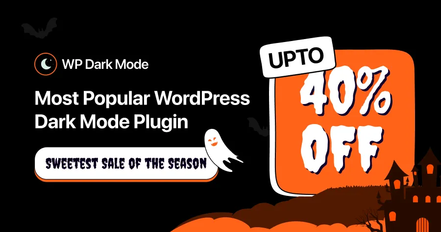 WP Dark Mode Halloween Deal 2025
