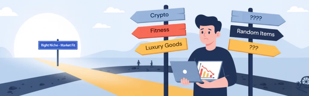 Choosing the Wrong Niche or Products