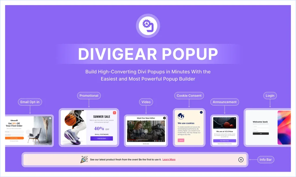 DiviGear Popup