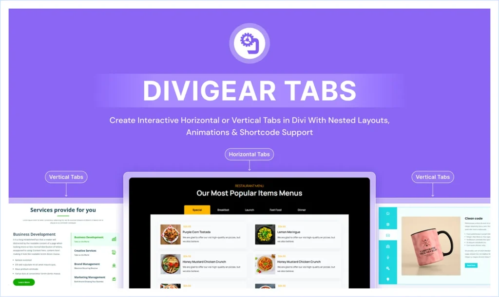 DiviGear Tab Module
