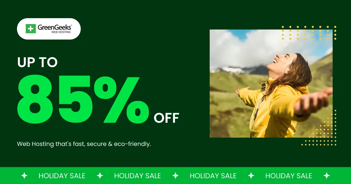 GreenGeeks Holiday Deals Details 2025-2026