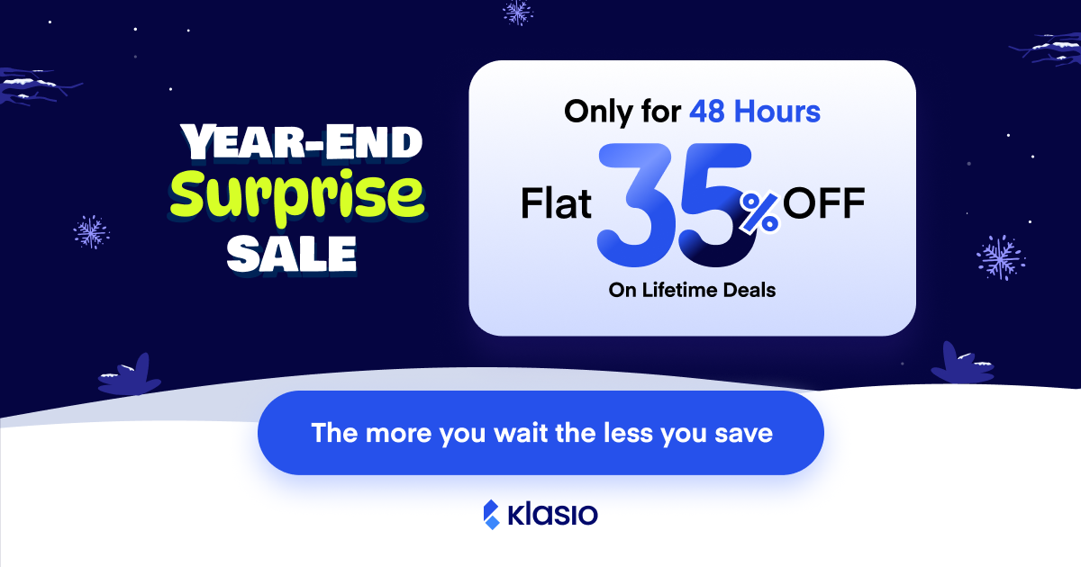 Klasio Holiday Deals Details 2025-2026