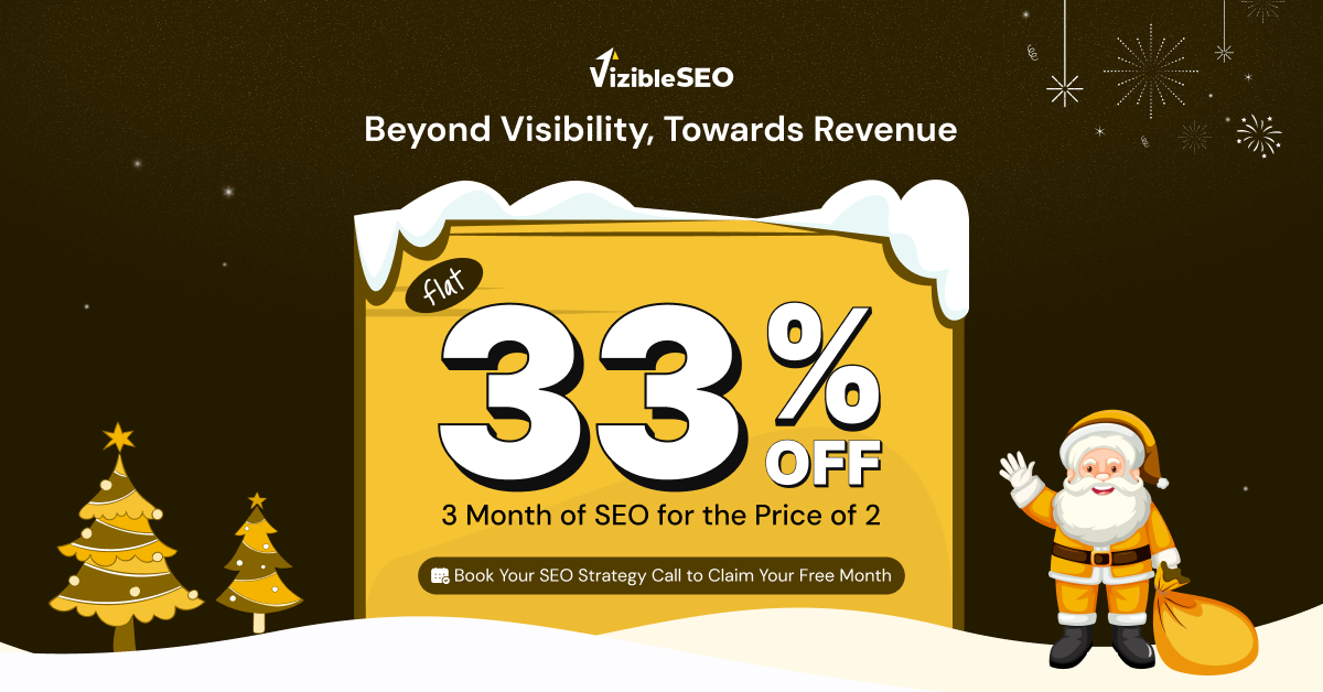 VizibleSEO Holiday Deals Details 2025-2026