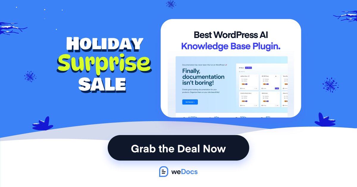  weDocs Holiday Deals Details 2025-2026